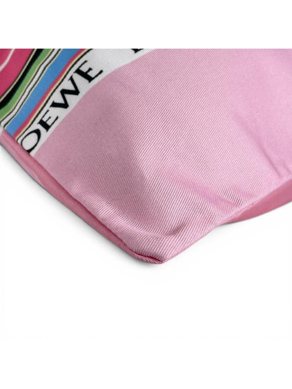 Loewe 329.51 Drawstring Pouch Striped Pattern Multicolor - Picture 6 of 9